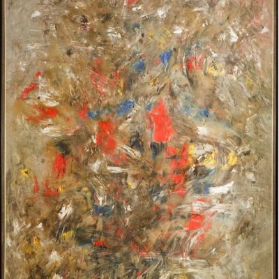Zeki Arslan, Untitled, 1990, Oil on canvas, 181x141 cm.