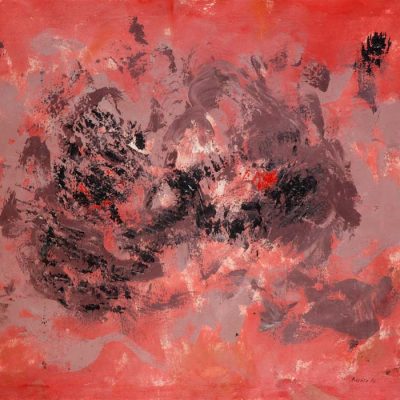 Ferruh Başağa, 1960, Tuval üzerine yağlıboya, 90x120 cm.