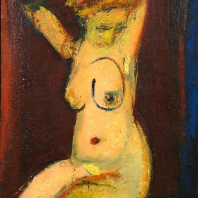 Brijatyuk Gennadiy Demyanovic, Naked, 1984, Oil on canvas , 110x90 cm.